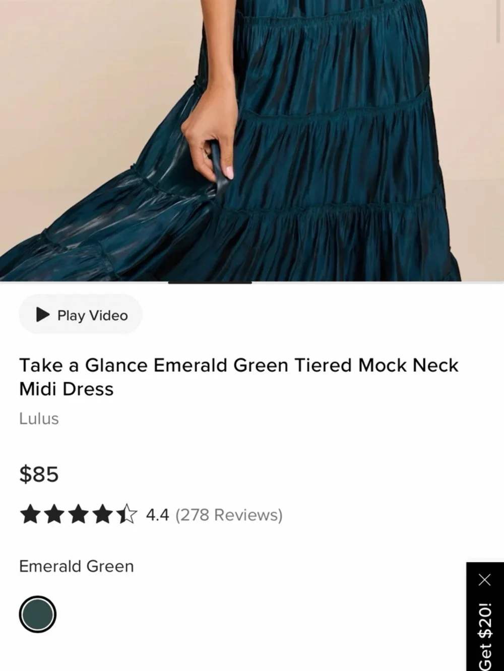 Lulus gorgeous take